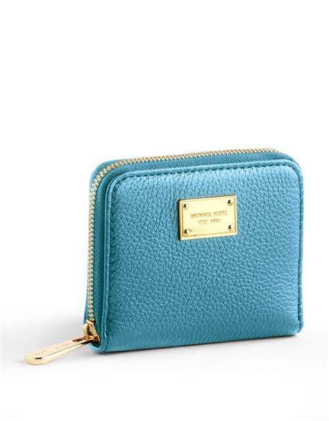 michael kors small leather wallet|leather michael kors wallet women.